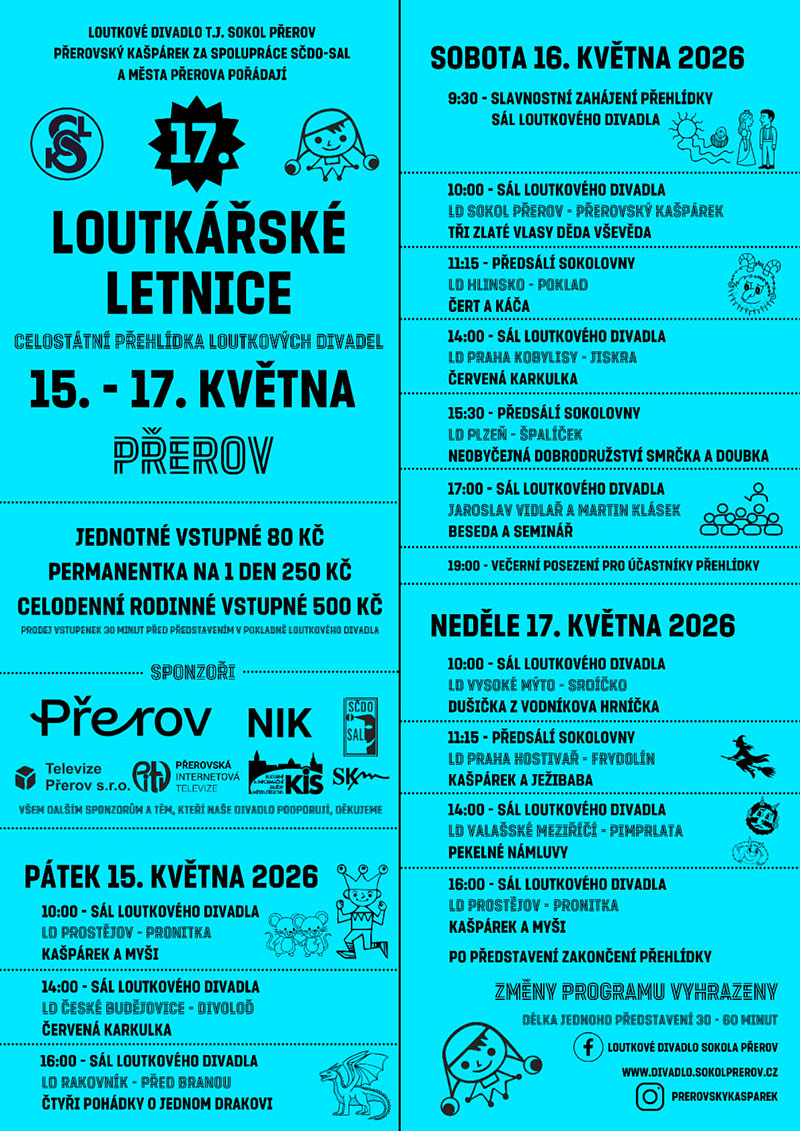 Loutkářské letnice Přerov